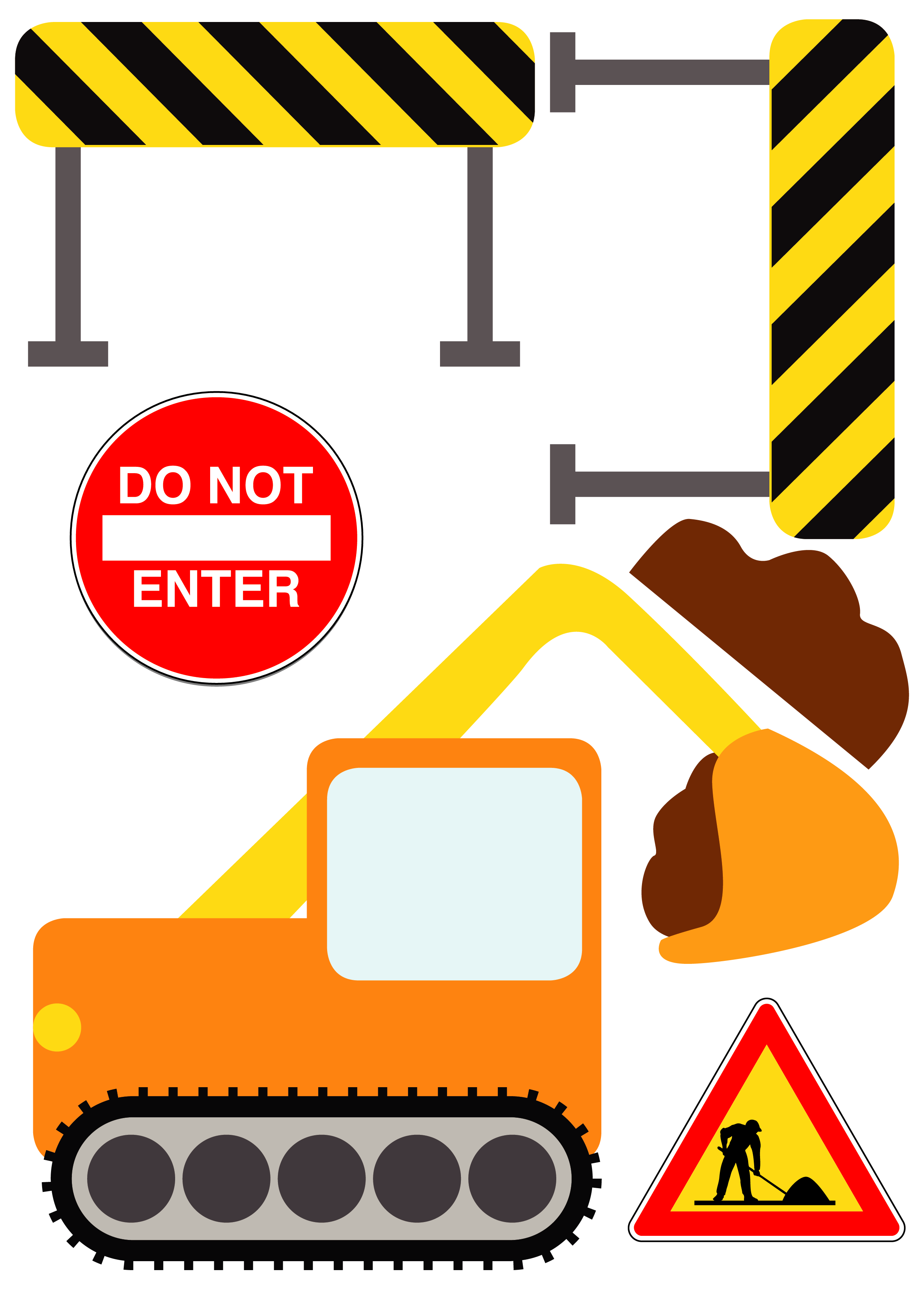 Anleggsmaskiner - detaljbilde