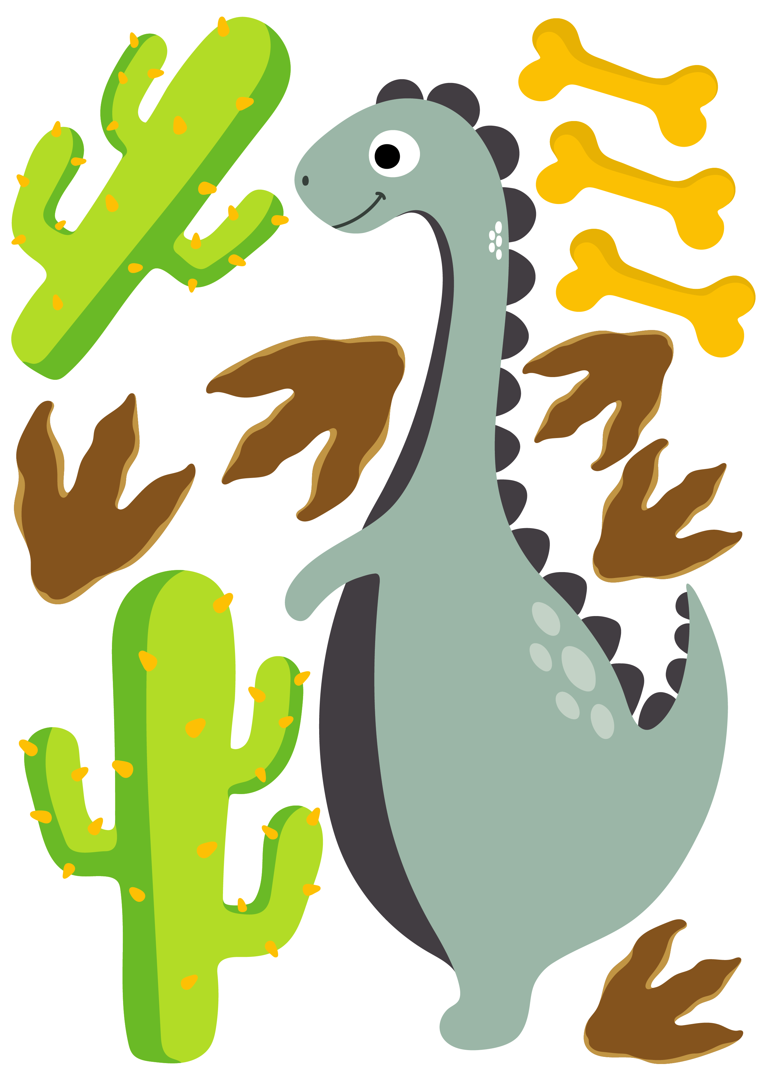 Dinosaurer - detaljbilde