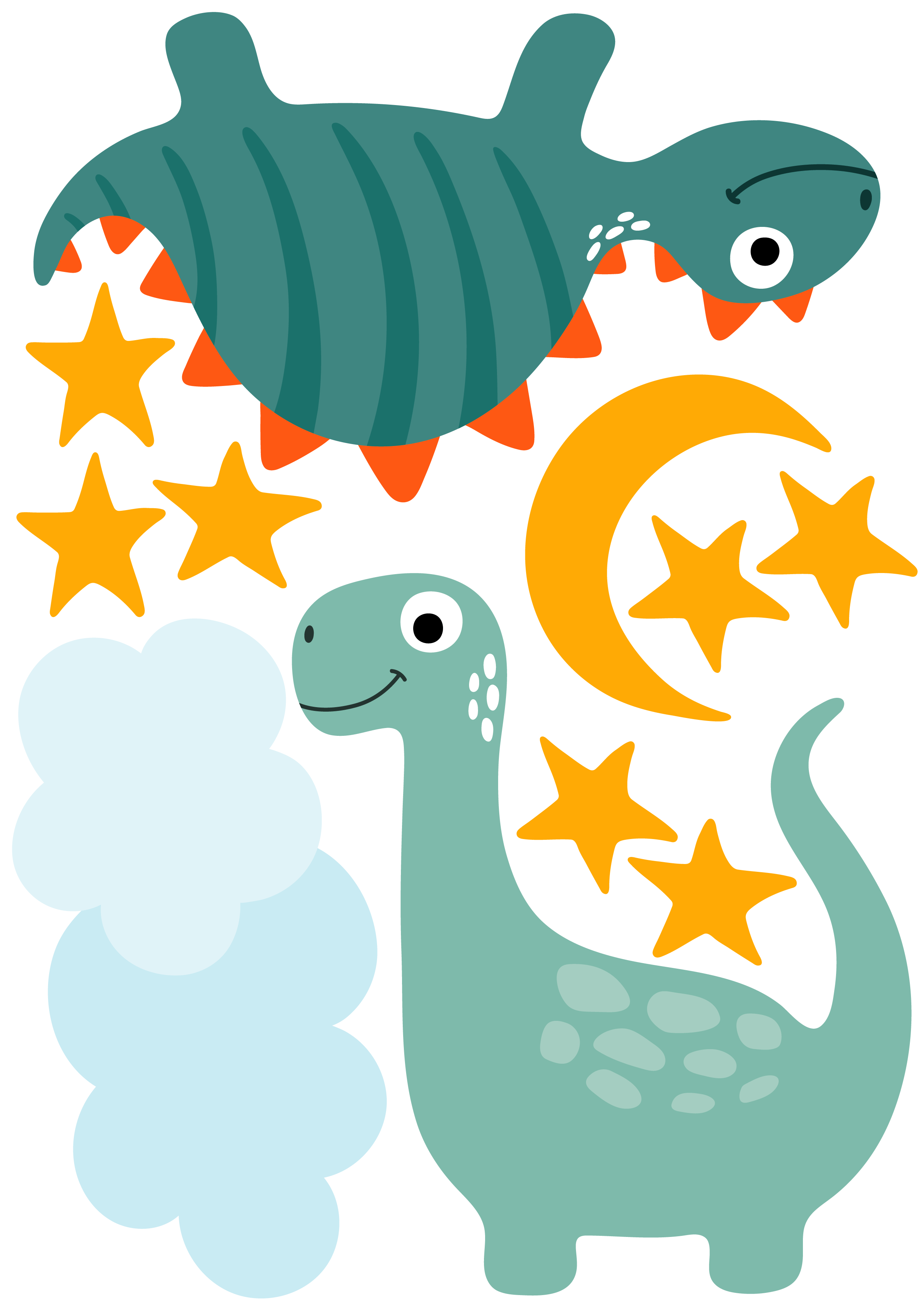 Dinosaurer - detaljbilde