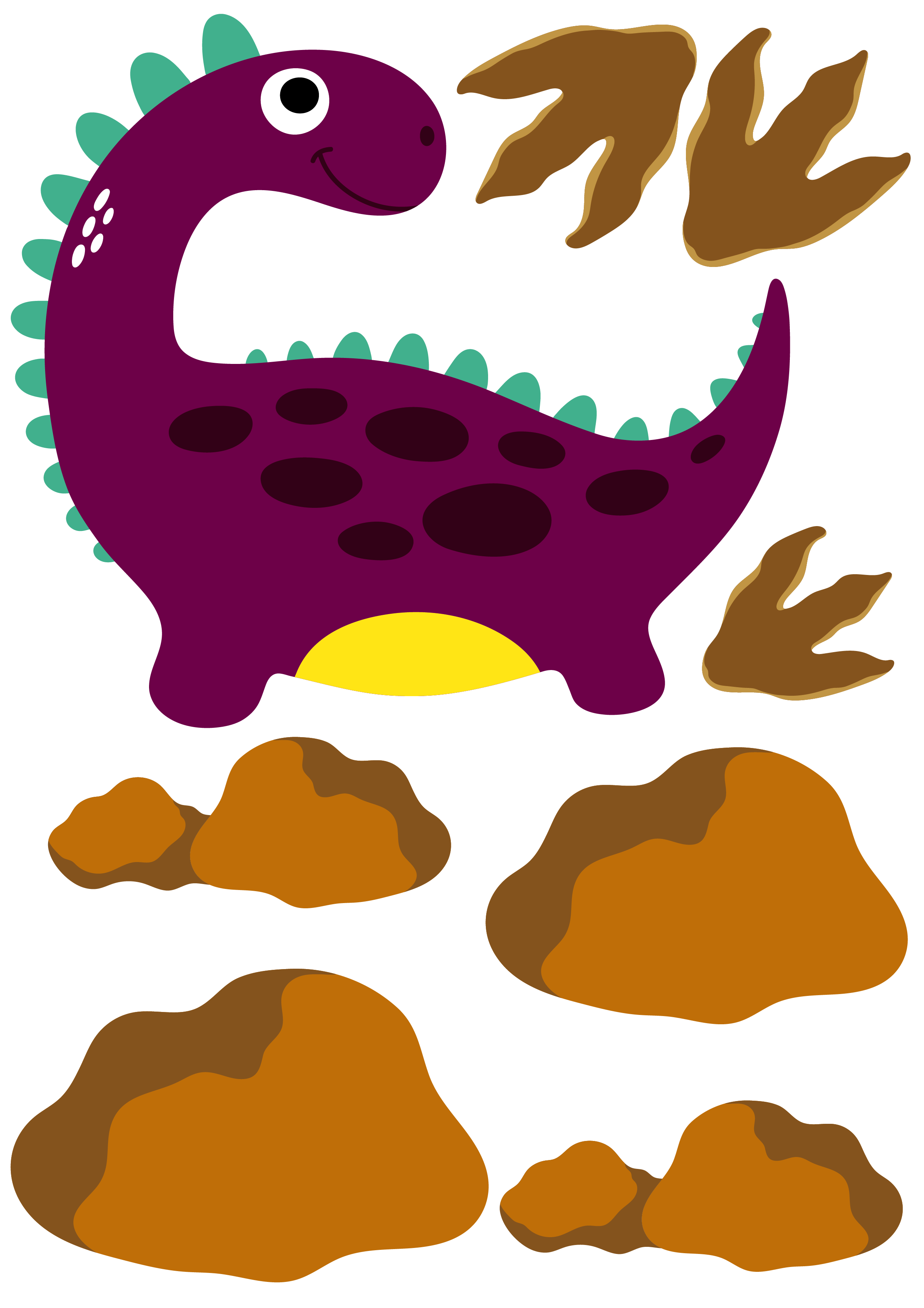 Dinosaurer - detaljbilde