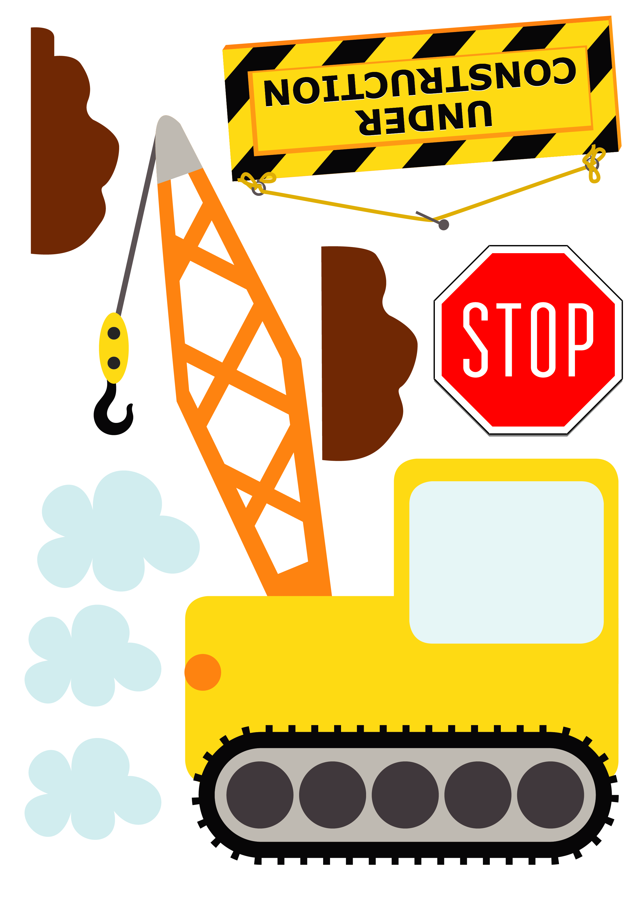 Anleggsmaskiner - detaljbilde